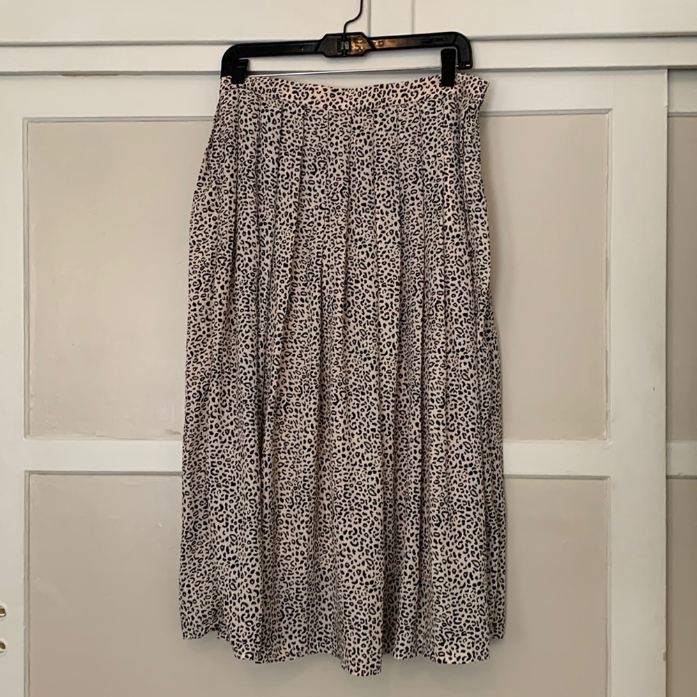 Who what wear leopard skirt